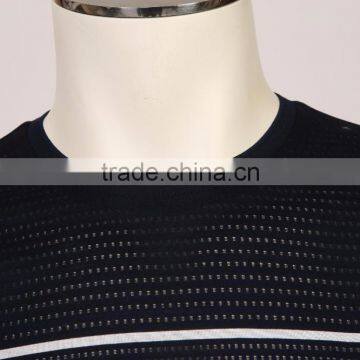 Customized Logo Mens Cotton &polyester Solid t Shirt photo-3