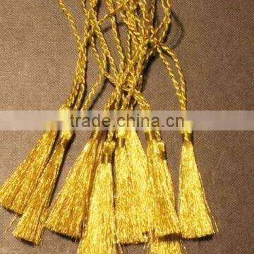 Gold Bookmark Tassel