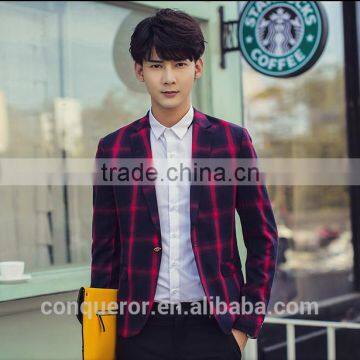 Grid Window Pane Man Suit.BSPL0640 photo-2