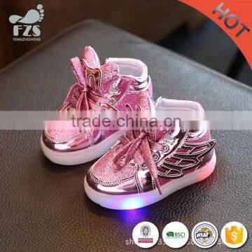 HFR-YS-55 Fashion Economical Dancing Glowing Light Shoes Sneakers for Kids photo-3