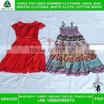 Made In China Stock Unsorted Original Ladies Cotton Dress Wholesale Second Hand Clothes photo-3