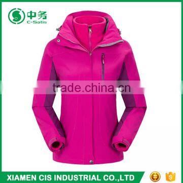 Custom Logo Design Windproof Waterproof Women Climbing Mountain Jacket photo-2
