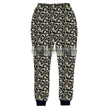 Space Cotton Mens Joggers 3D Print Jogger Pants Floral Sublimation Printed Joggers Fashion Design Men's Sweatpants