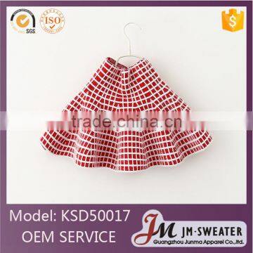 Fashion Formal Design High School Uniform Black Plaid Pleated Skirt photo-4