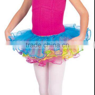 Fashion puffy tulle dance tutu skirt