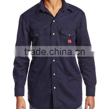 2017 Hot Sell New Design Men's Twill Long Sleeve Shirts Wholesale