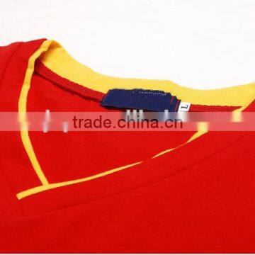 Wholesale Short Sleeve Custom Polo V-neck T-shrts for Summer photo-2