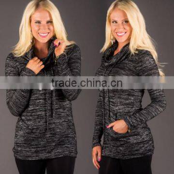 New Women Fashion Hoodies High Neck photo-5