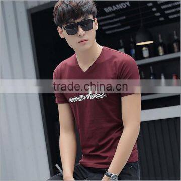 Man T-shirt T Shirt Short Sleeves Tshirt Blank Red White Black Yellow photo-2