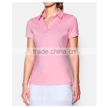 Cheap High Quality Woman Polo T-shirt,merino Wool New Design Polo Shirt Women photo-2