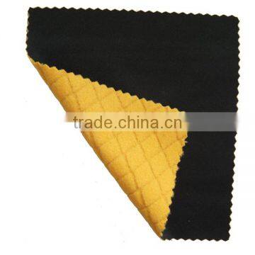 Waterproof Black Softshell Jacket Fabric With Polar Fleece Lining photo-2