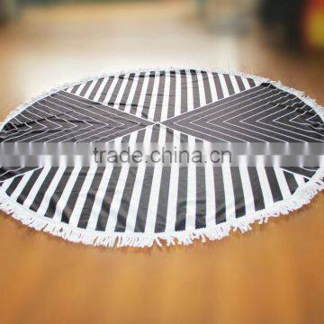 Alson Drop Shipping Assel 100% Cotton Round Beach Towel Throw Tapestry Gypsy Tablecloth Yoga Mat photo-5