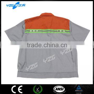 Reflective Built-in LED Light Flashing Working T-shirt photo-5