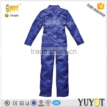 hot style long sleeve blue cheap work coveralls