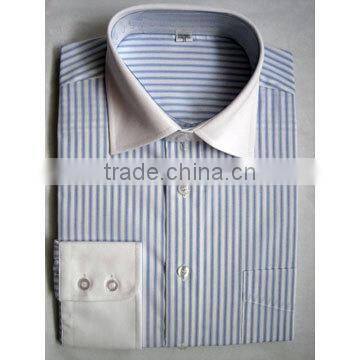 Men's Fashion Shirt Italian Style Tc/cvc/100%cotton Shirt photo-2