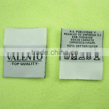Free Sample Woven Loop Fold Label photo-2