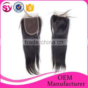 Top Grade Virgin Brazilian Hair Closure, Free Parting Lace Closure, Virgin Hair Bundles With Lace Closure photo-2