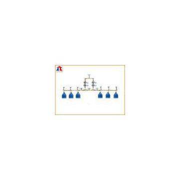 Three Groups of Oxygen Double-side Gas Cylinder Manifold For Cutting Machine