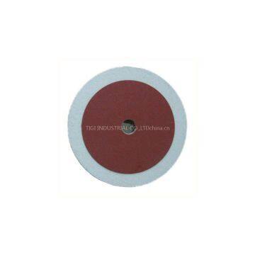 Density 0.5g/cm3 Felt Polishing Wheels With Red Paper photo-2