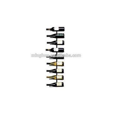 9 Bottle Capacity Metal Wall Shelves For Wine Bottle MH-MR-15008