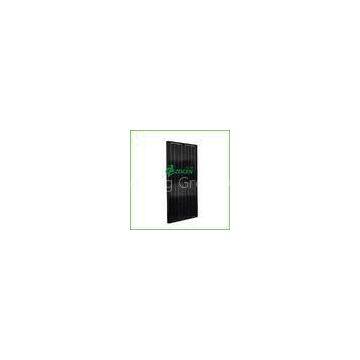 Shading 230W Black Solar PV Panels Monocrystalline With Anti Reflective Coating