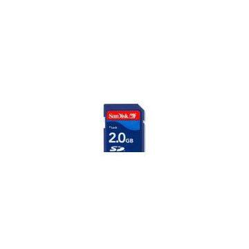 Sell SD SanDisk 2GB Memory Card