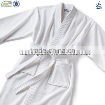 Nice quality hotel velour cotton bathrobe wholesale