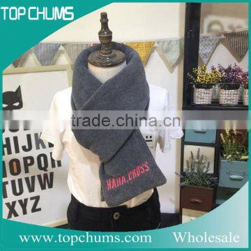 China Factory New Arrival Plain Scarf Korean Fashion Scarf photo-2