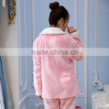 Hot Selling Flannel Fleece Good Quality Women Suit Maternity Dress photo-2