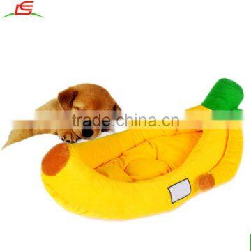 Removable Soft Puppy Home House Nest Cushion Blanket Mat Dog Cat Pet Banana Bed