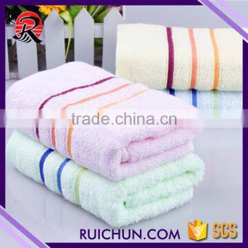 Hand Embroidery Full Color Bamboo Microfiber Towel