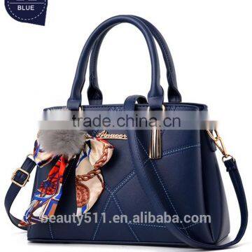 2017 New Modern Woman Designer PU Leather Shouder Bags Market Handbag HB36 photo-2