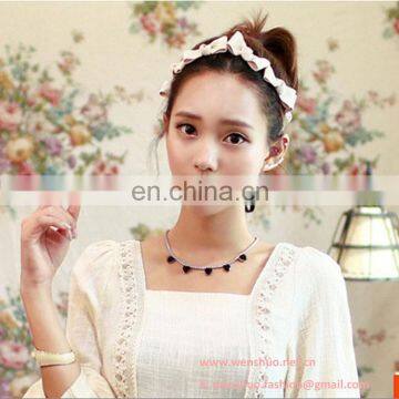 Fahion Six Pink Bowknots Hair Clasp