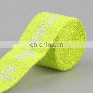 neon color custom jacquard underwear elastic waistband