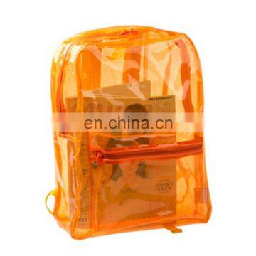 Fashion Lightweight Kids PVC School Transparent Backpack