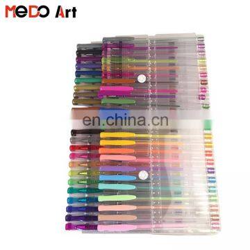 Office Stationery Metallic Glitter 48 Piece Gel Pen Set Art Stationery Supplies