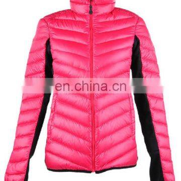 Brand Name High Quality Winter Outdoor Sport Down Jacket For Women