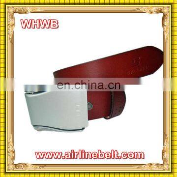 your logo printed leather knitted belts