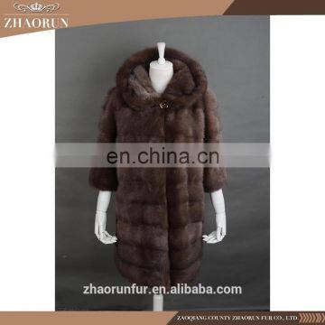 Hot Selling Fur Jacket Whole Mink Woman Fur Coat For Russian Winter photo-5