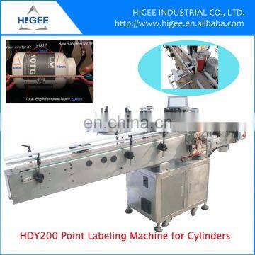 plastic bottle automatic round bottle labeling machine bottle with brush applicator