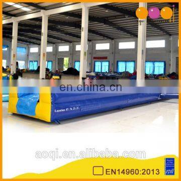 AOQI products with free EN14960 certificate single inflatable water slideway