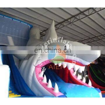 Giant Inflatable Water Slide, Shark Water Slide With Pool, Aier Inflatables photo-4