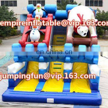 best design and high quality commercial inflatable medium size slide ID-SLM034