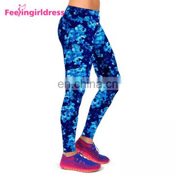 Bulk Wholesale Cheap Custom 3D Print Sublimation Women Hexin Leggings