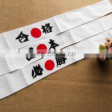 Customized size and design printing cotton fabric head band