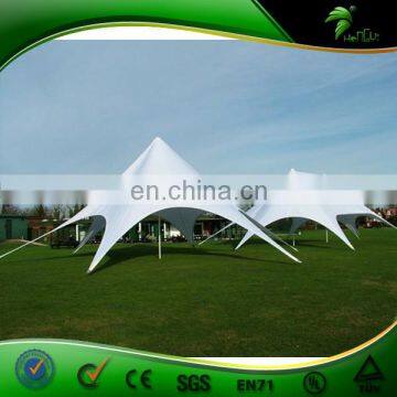 Excellent Quality largest camping tent,big star tent,white wedding tent