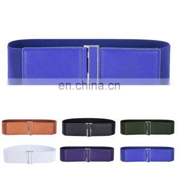 Grace Karin Women Ladies Girls Fashion Wide Metal Hook Stretchy Elastic Waist Belt Waistband For Dress CL010466