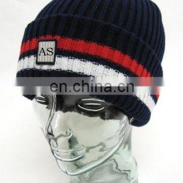 beanies - Factory design your own logo beanie quality male beanies and beanie - tow toned beanies