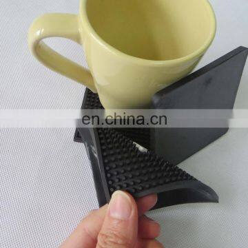 3D Custom PVC Glass Drink Coaster With Embossed Logo for Mass Selling photo-4