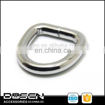 Custom Difference Surface Treatments Blet D Shape Buckle D Ring Bag Strap Buckle For Handbags Duffel Bag Purse Metal Accessories photo-3